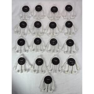 Lot of  17 Vintage 1991 Nabisco Oreo Bendy Bendable Toy Figure Collectible Nice